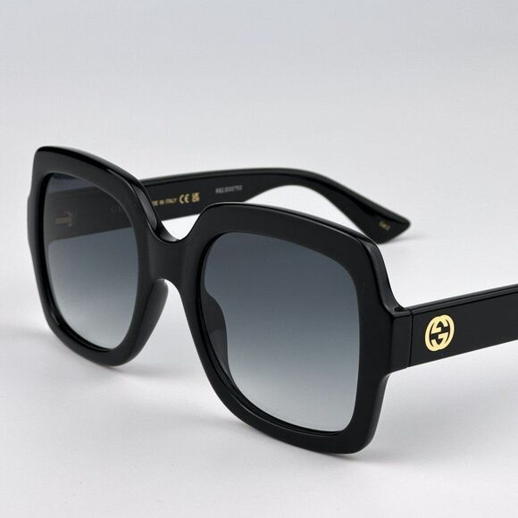 NEW Gucci GG1337S 001 Black Gradient Grey Square Women Sunglasses GG 1337S main image 4